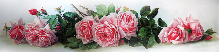 Серия "Цветы" - цветы, розы - оригинал
