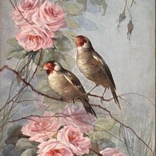 Схема вышивки «Серия "Цветы"»