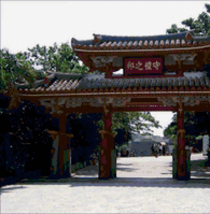 ворота храма - япония, храмы - предпросмотр