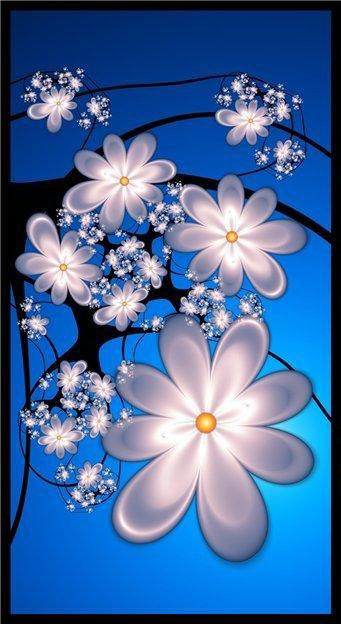 Серия "Цветы" - цветы - оригинал