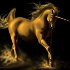 Схема вышивки «Золотой конь»