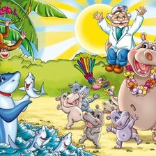 Схема вышивки «доктор айболит»