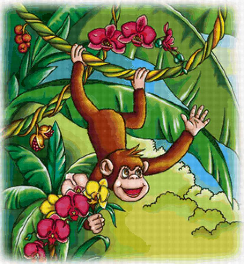 обезьянка - предпросмотр