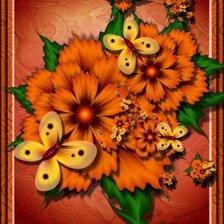 Схема вышивки «фрактал»