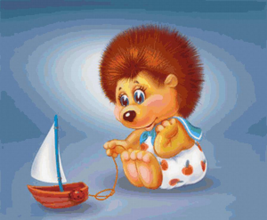 ежик - предпросмотр