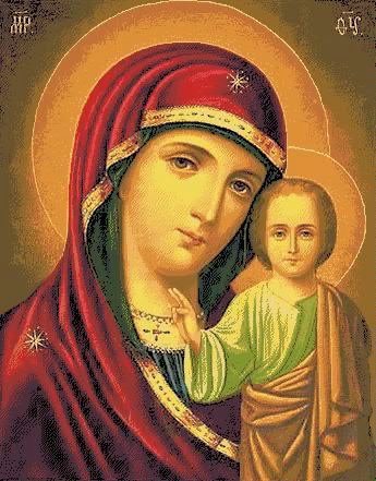 Казанская - иконы - оригинал