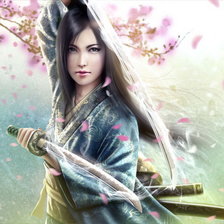 Схема вышивки «девушка»