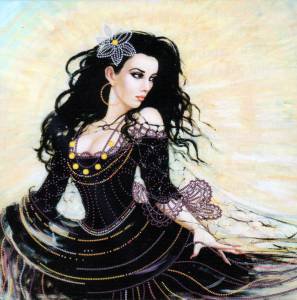 Эсмиральда - портрет, цыганка, девушка - оригинал