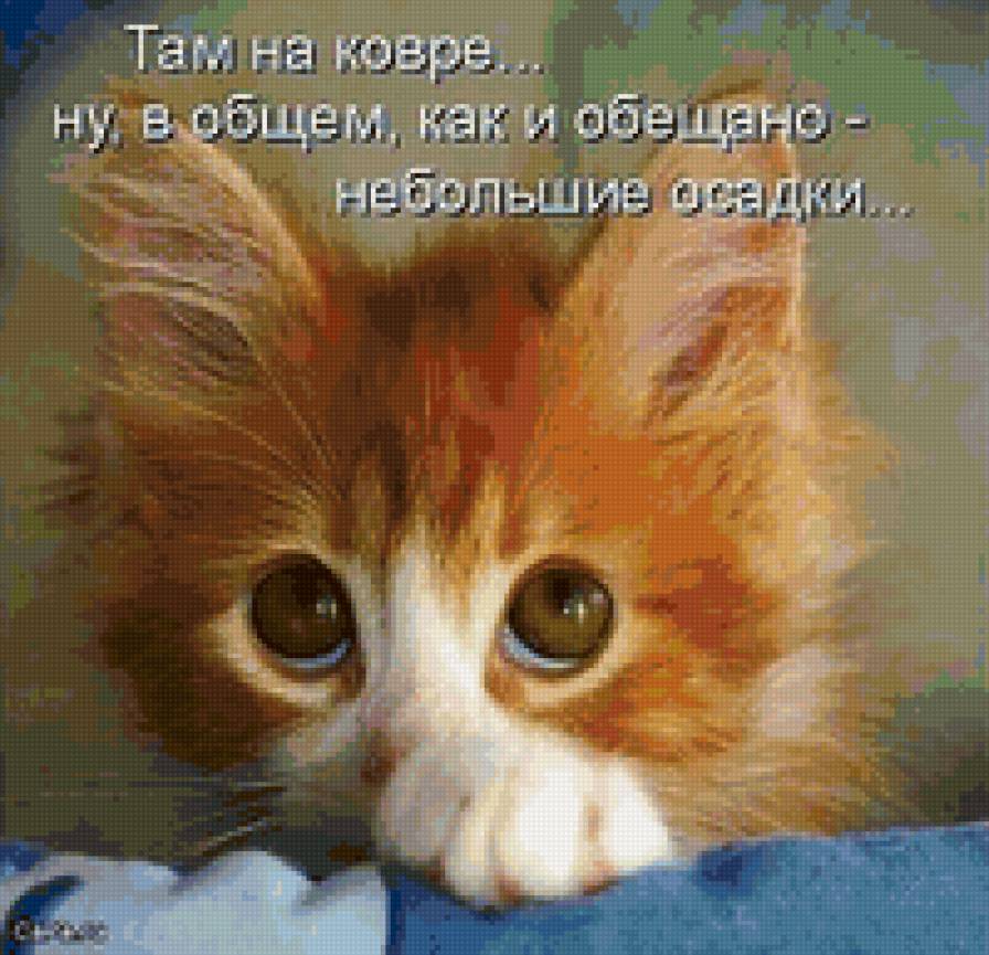проказник - животные, котята, природа, кошки - предпросмотр