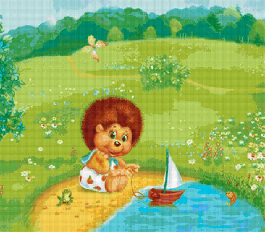 ежик - предпросмотр