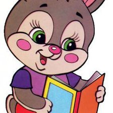 Схема вышивки «зайка»