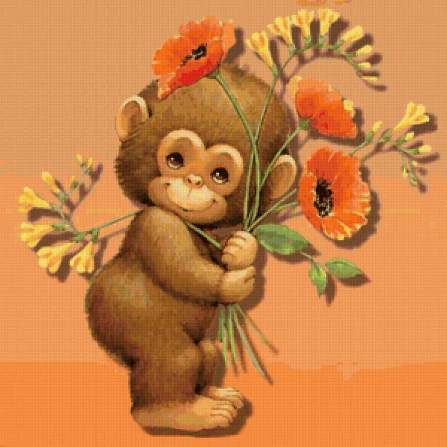 обезьянка - предпросмотр