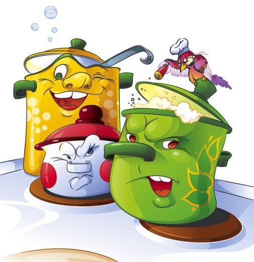 на плите - оригинал