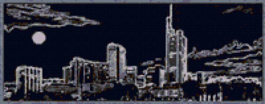 Ночной город - предпросмотр