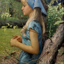 Схема вышивки «Мысли»