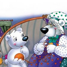 Схема вышивки «мишки»