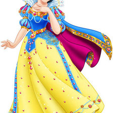 Схема вышивки «белоснежка»