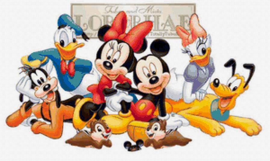 мультяшки - микки маус, детям, мультики, плуто, дисней, дональд - предпросмотр