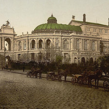 Схема вышивки «ТЕАТР ОПЕРЫ В ОДЕССЕ»