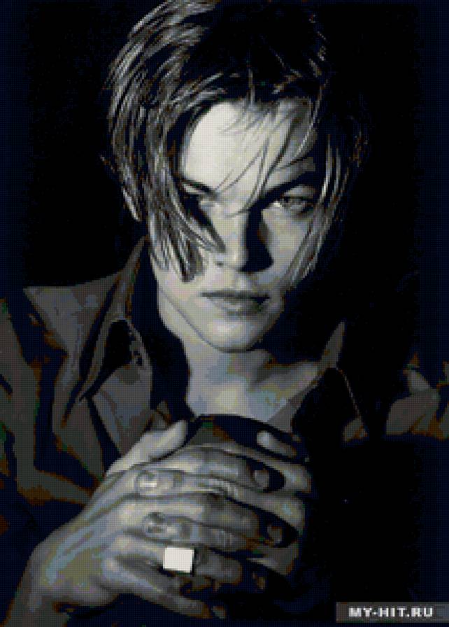 леонардо ди каприо - черно-белое, мужчины, актеры, знаменитости, титаник, портрет, парни - предпросмотр