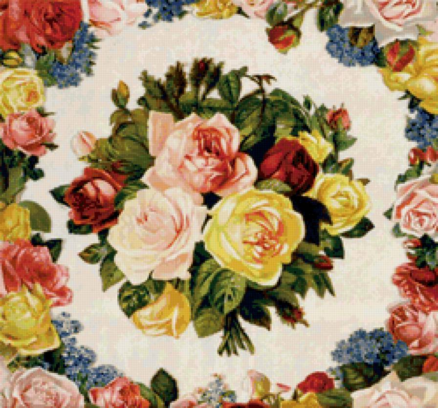 Серия "Цветы" - розы, цветы - предпросмотр