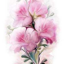 Схема вышивки «Серия "Цветы"»