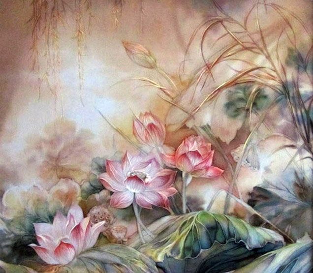 Серия "Цветы" - цветы - оригинал