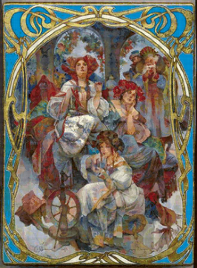 три девицы - сказки пушкина - предпросмотр