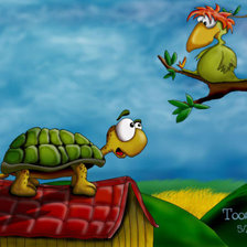 Схема вышивки «веселые картинки»