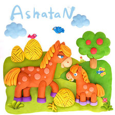 Схема вышивки «пластилин»