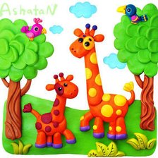 Схема вышивки «пластилин»