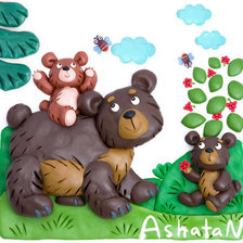 Схема вышивки «пластилин»