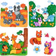 Схема вышивки «пластилин»