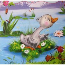 Схема вышивки «гадкий утенок»