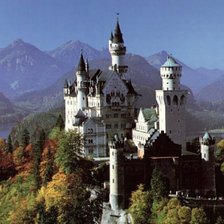 Схема вышивки «Замок»