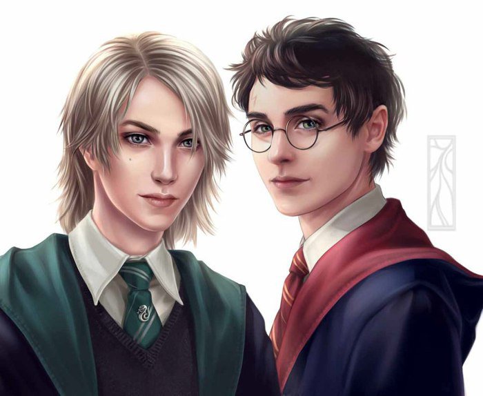 Драко&Гарри - гарри поттер - оригинал