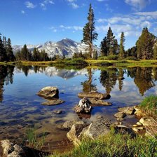 Схема вышивки «Пейзаж»