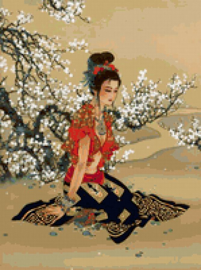 гейша - япония, гейша, девушка - предпросмотр