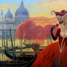 Схема вышивки «венеция»