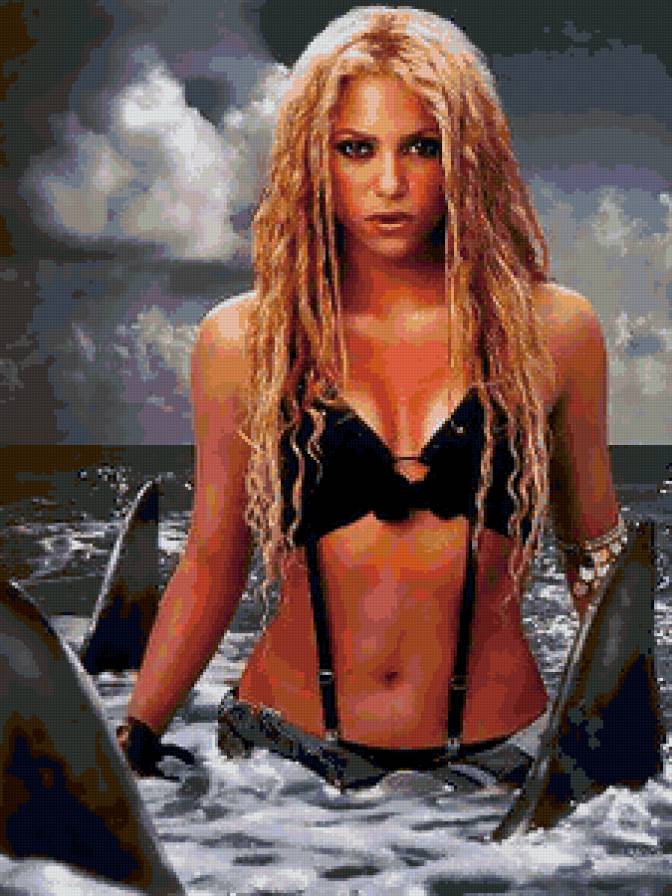 шакира - портрет, артисты, знаменитости, певицы, девушки - предпросмотр