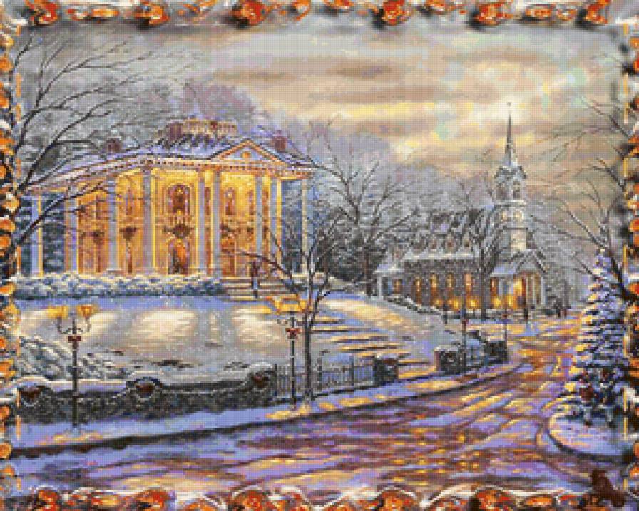 Такая сказка)) - сказка, сказочная картина, зима - предпросмотр