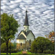 Схема вышивки «Церковь Святого Георгия Победоносца»
