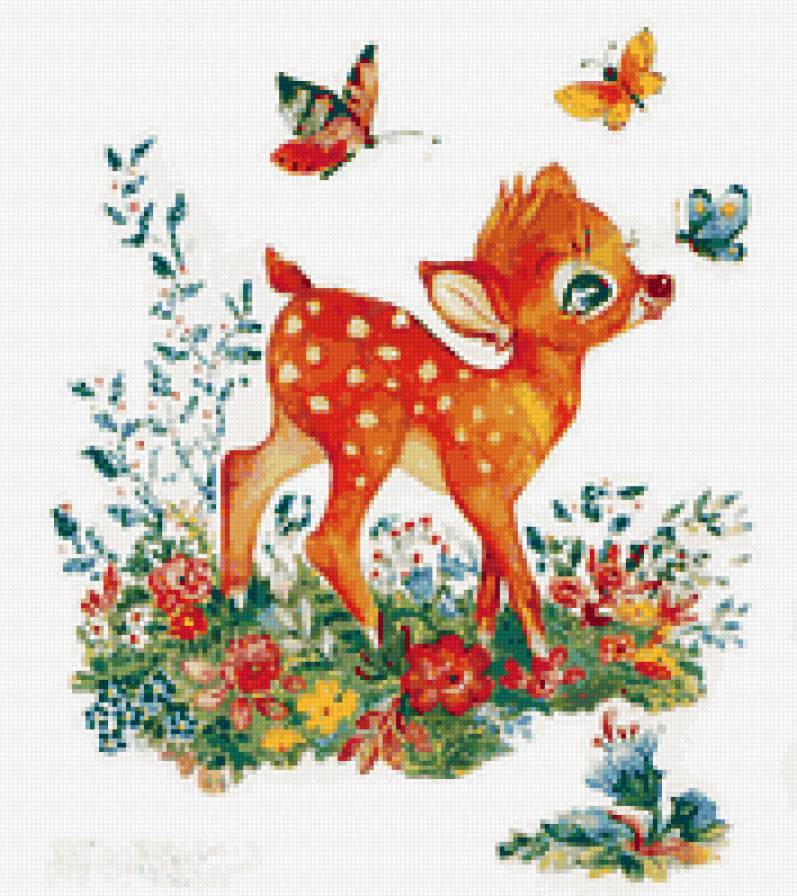 бемби - детское, сказки, олени - предпросмотр