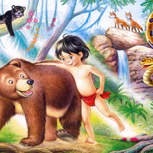 Схема вышивки «Маугли»