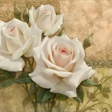 Схема вышивки «Розы»