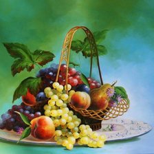 Схема вышивки «корзинка»