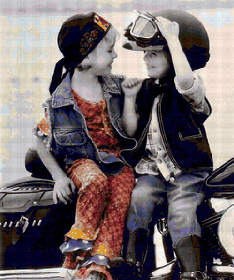 дети байкеры - предпросмотр