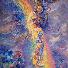 Схема вышивки «девушка»