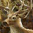 Предпросмотр схемы вышивки «олени» (№48743)