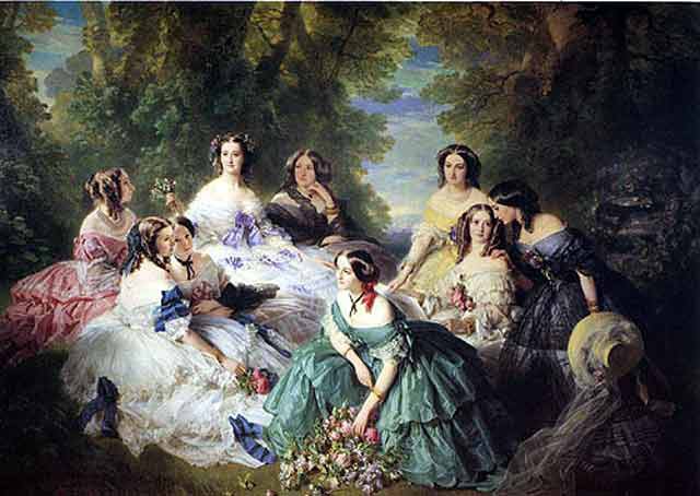 барышни - живопись - оригинал